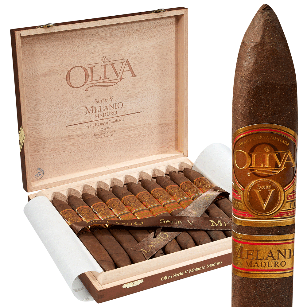 Oliva Serie V Melanio Maduro Figurado 6.5x52