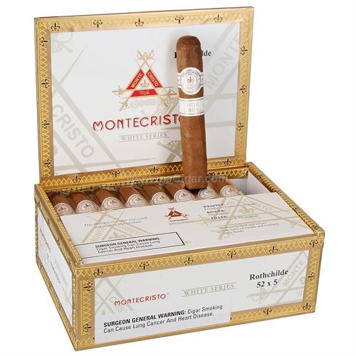 MONTECRISTO WHITE ROTHCHILDE 52X5 