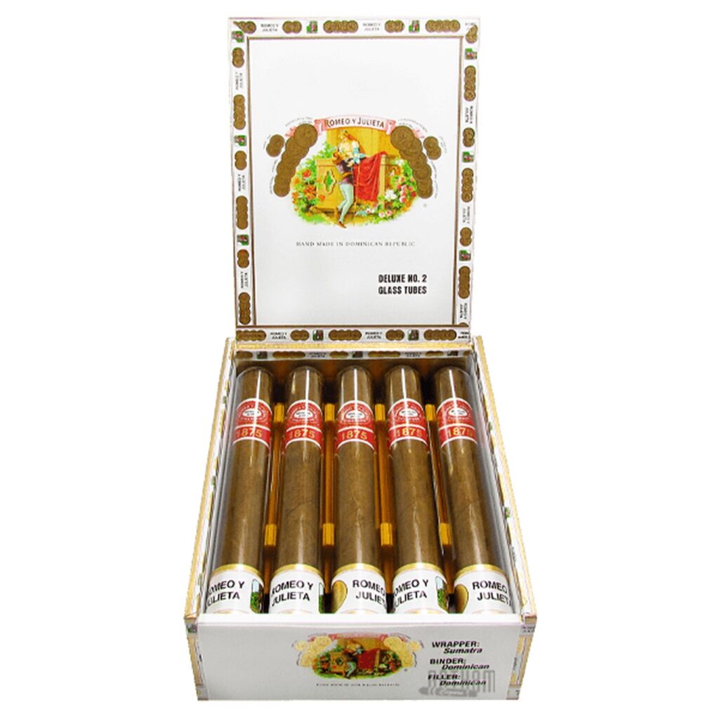 ROMEO Y JULIETA 1875 DELUXE #2 GL TUBE 50X6 