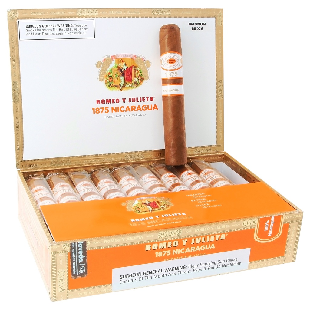 ROMEO Y JULIETA 1875 MAGNUM 60X6 