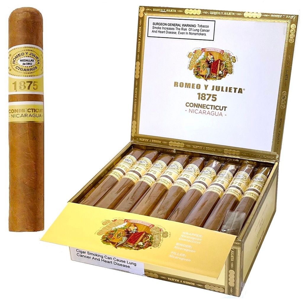 ROMEO Y JULIETA 1875 CONN NICA MAGNUM 60X6 