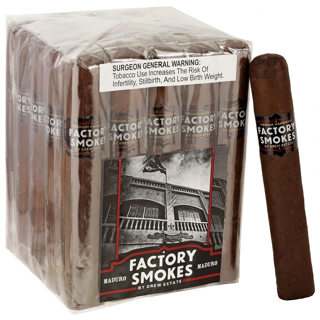 Factory Smokes Maduro Gordito 6 x 60