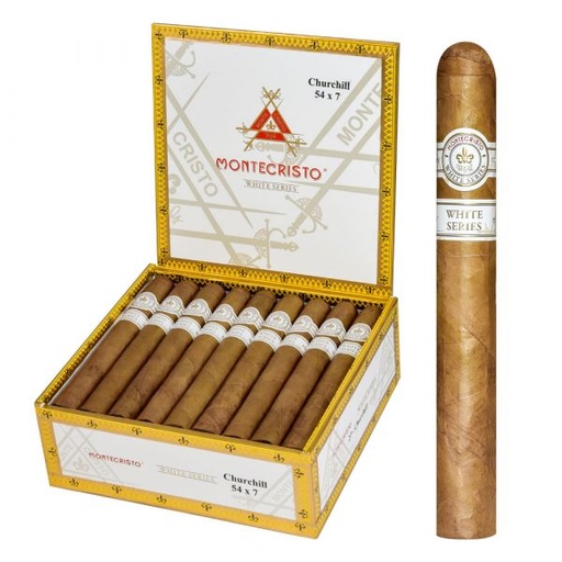 [00343] MONTECRISTO WHITE CHURCHILL 54X7 