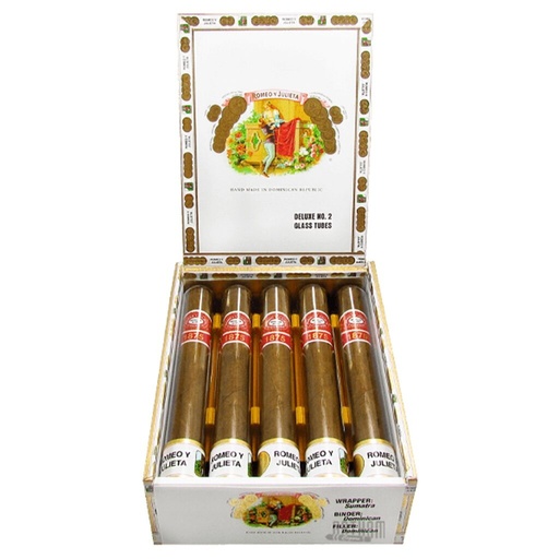 [00421] ROMEO Y JULIETA 1875 DELUXE #2 GL TUBE 50X6 