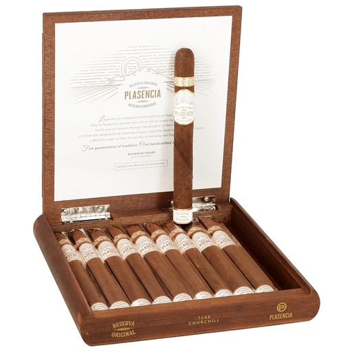 [00406] Plasencia Reserva Original Churchill 7x48