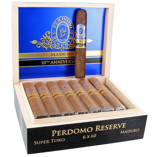 Perdomo 10TH ANN Maduro Super Toro